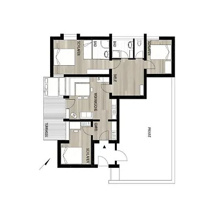 Haus Gueatli Apartmán *